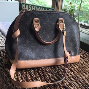 Brown tan purse